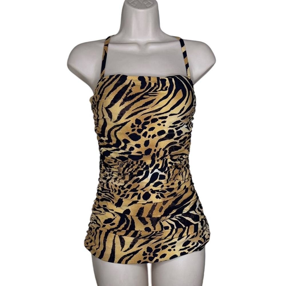 Natori Tankini Animal Print